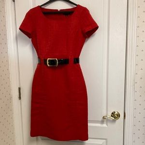 Tahari Red Dress